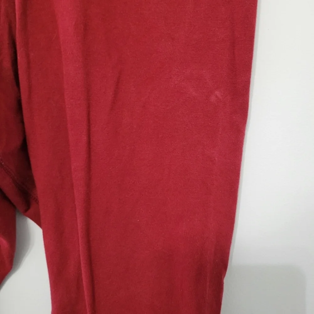 Nike Women's Sportswear Club Leggings Size XL Side Swoosh‎ High Waisted Garnet